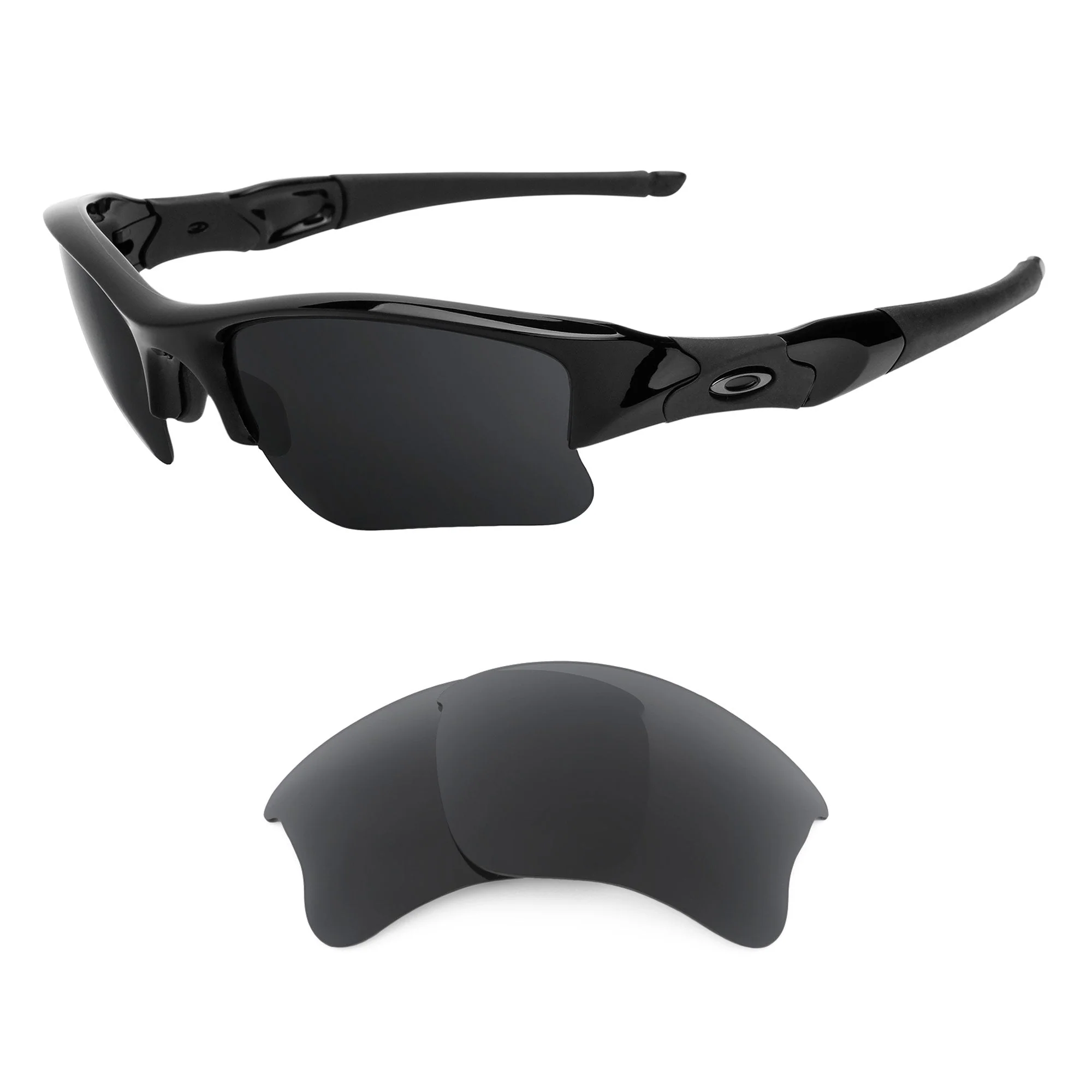 Revant Replacement Lenses for Oakley Flak Jacket XLJ (Low Bridge Fit)